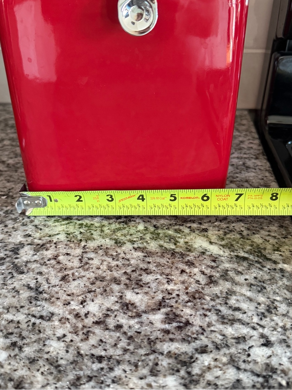 Red Airtight Kitchen Storage Canister - Home Kitchen - Picture 6 of 6